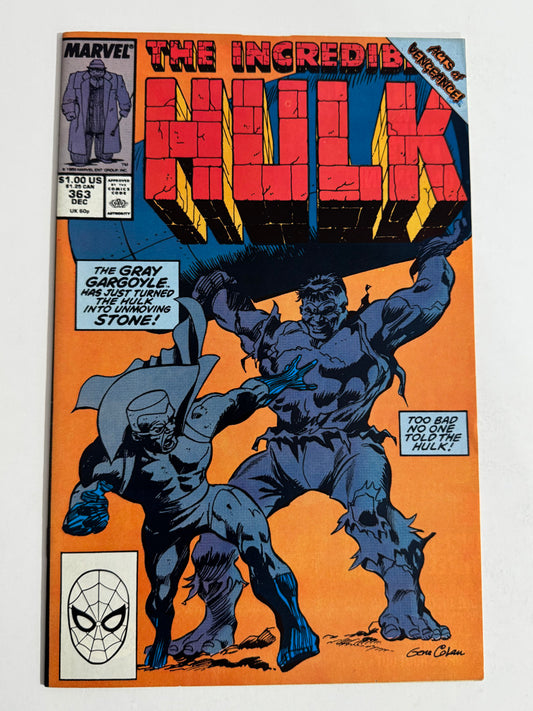 INCREDIBLE HULK #363 NM-