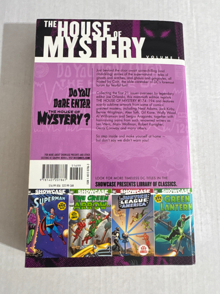 SHOWCASE PRESENTS THE HOUSE OF MYSTERY Vol 1 TPB VF/NM OOP