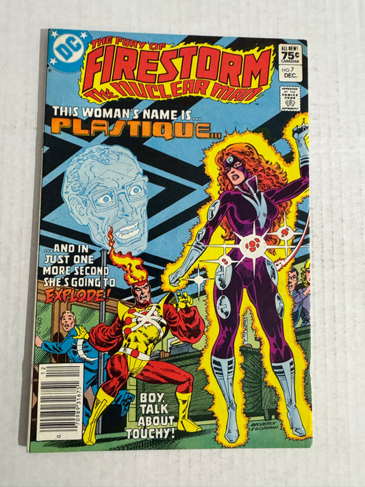 FIRESTORM #7 Vol 2 VF+ 1ST APPEARANCE CANADIAN PRICE VARIANT