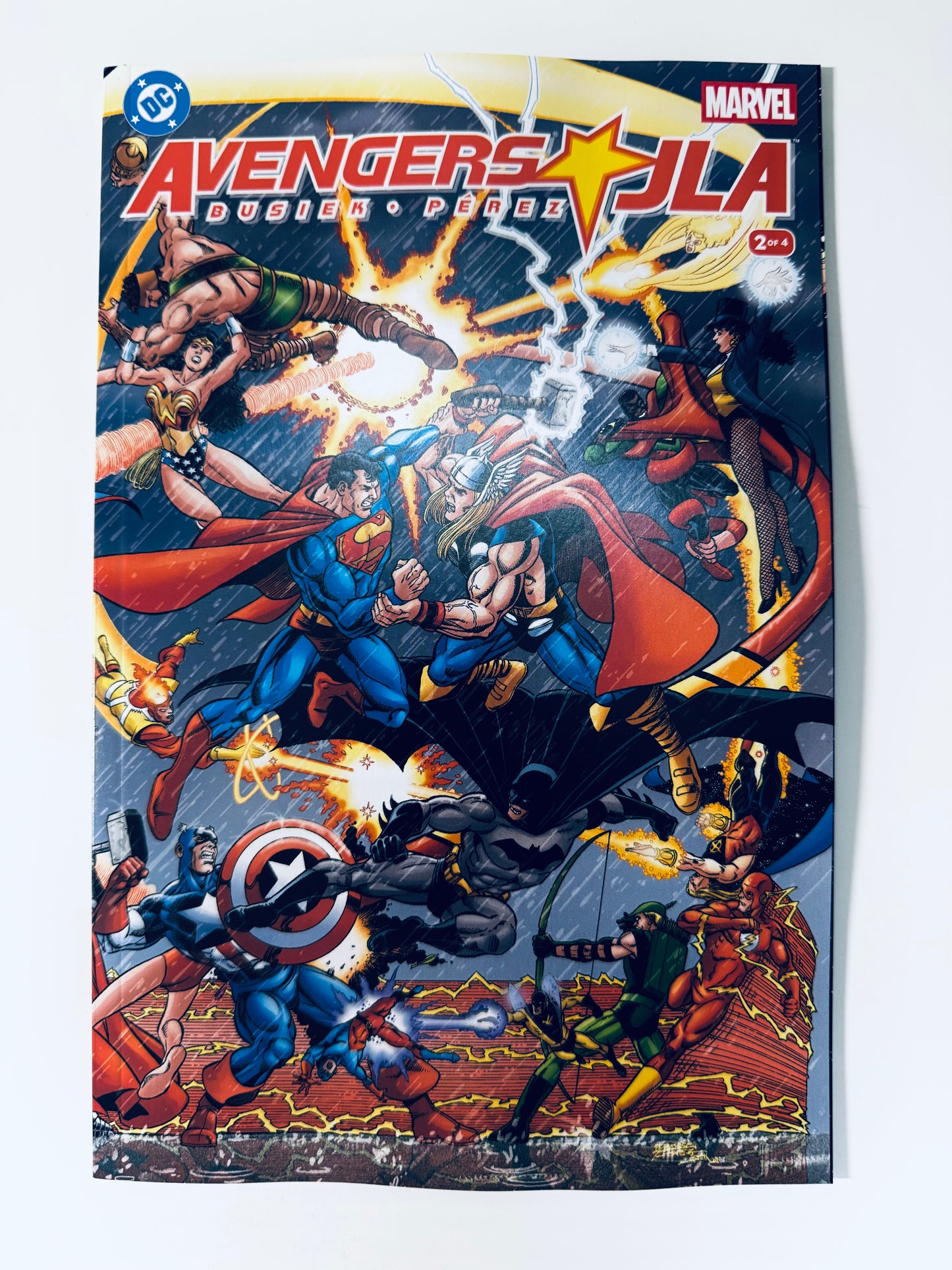 AVENGERS / JLA #2 FACSIMILE EDITION 2026 NM
