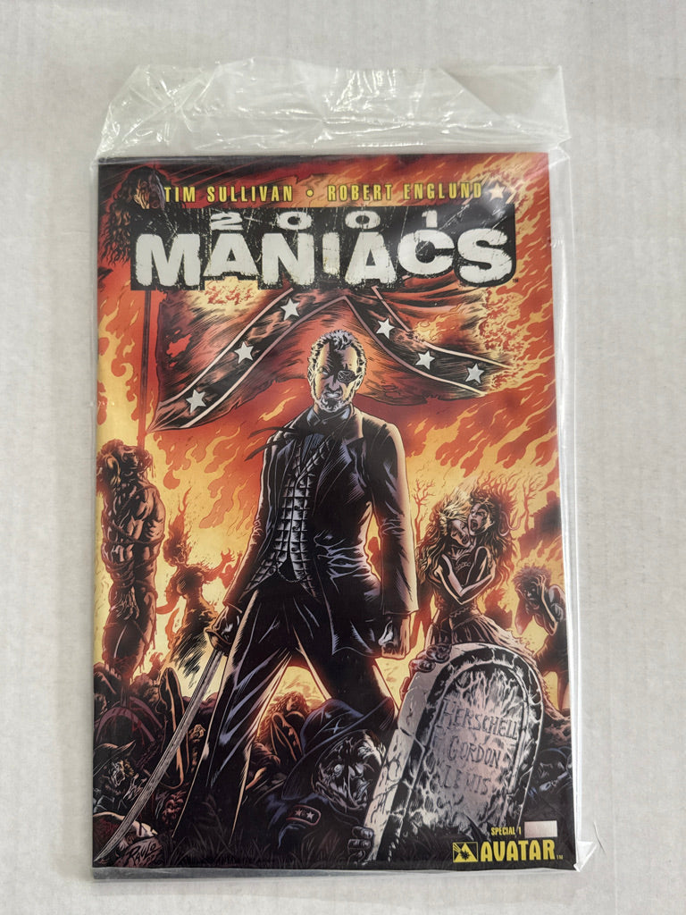 2001 MANIACS SPECIAL #1 Sealed Platinum Foil Variant LTD to 400
