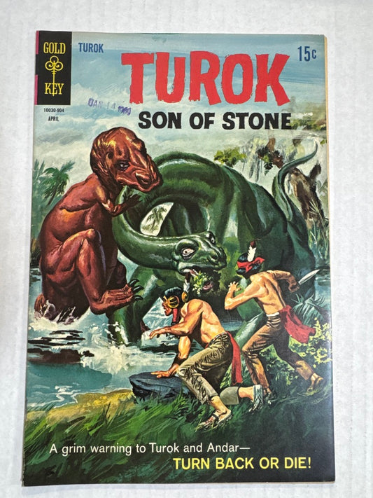 TUROK SON OF STONE #65 VF+