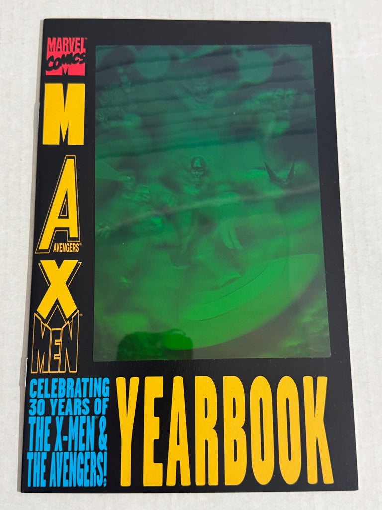 MAX YEARBOOK #1 1993 NM- Hologram Cover