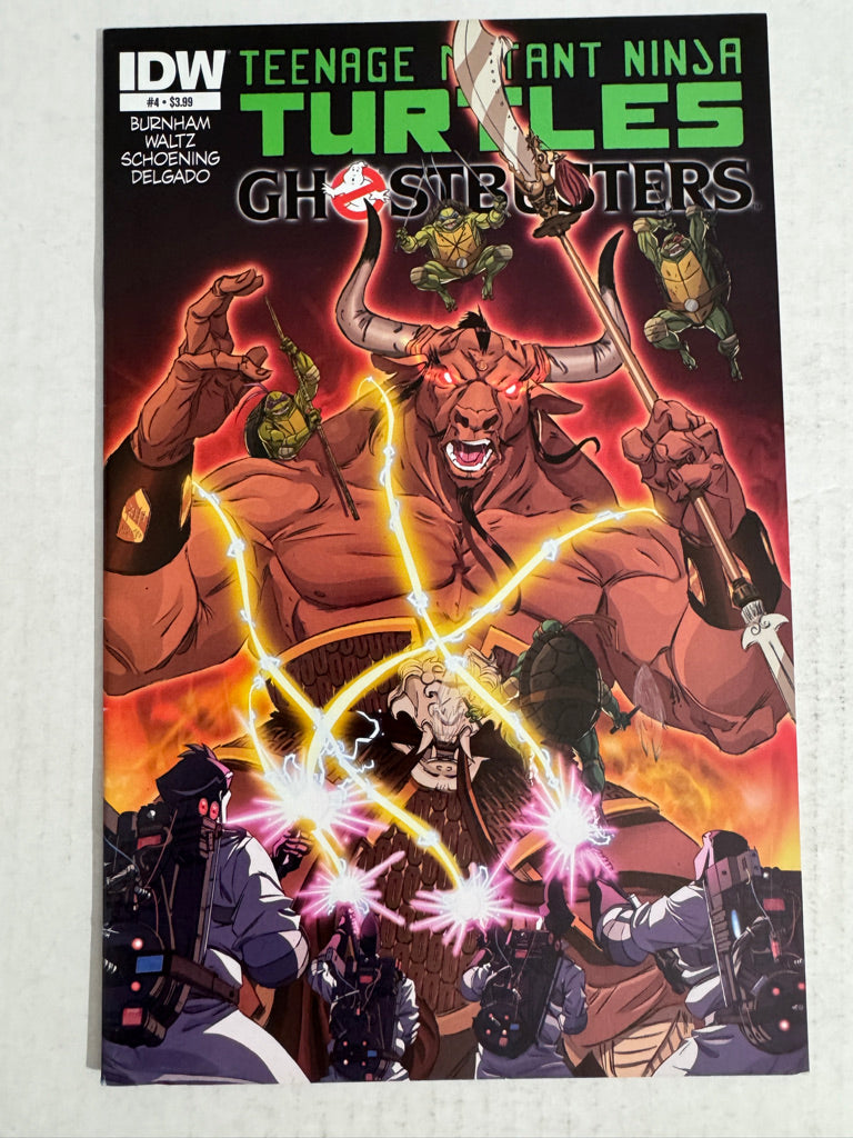 TEENAGE MUTANT NINJA TURTLES GHOSTBUSTERS #4 VF-