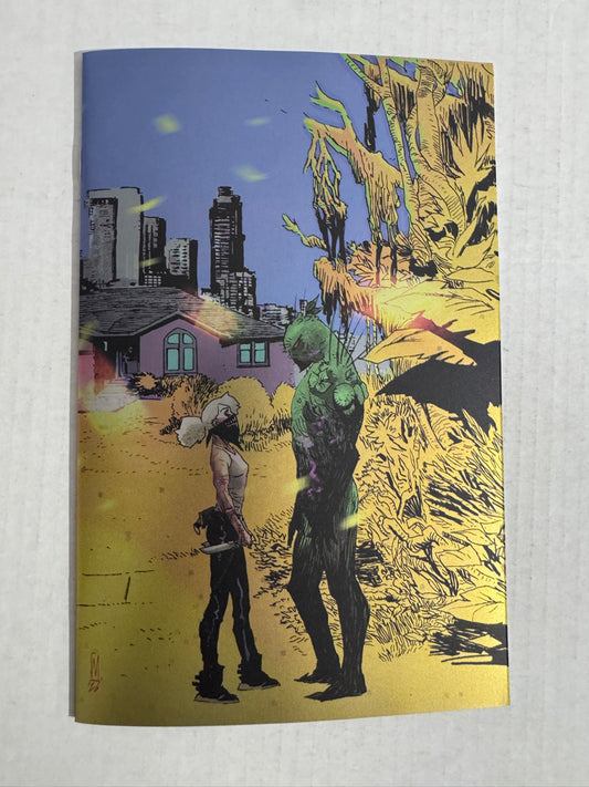 SWAMP THING IS KILLING THE CHILDREN #1 Primer Edition NM NYCC Werther Dell'Edera Virgin Foil Variant LTD 500