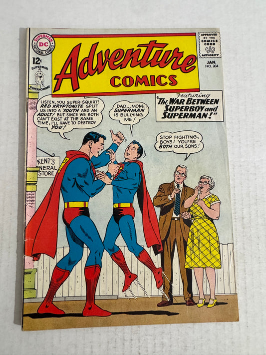 ADVENTURE COMICS #304 VG+