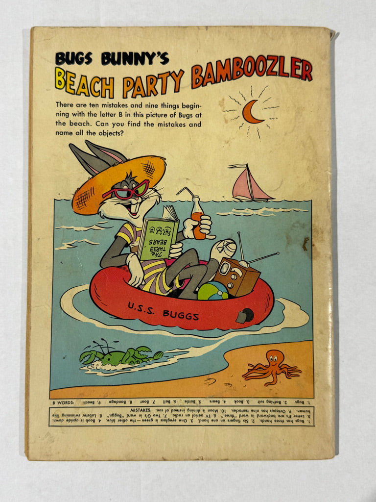 DELL-GIANT BUGS BUNNY BEACH PARTY #46 VG-