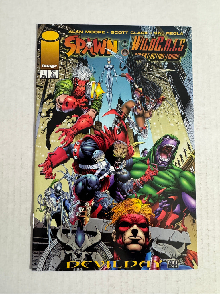 SPAWN WILDCATS #1 VF+