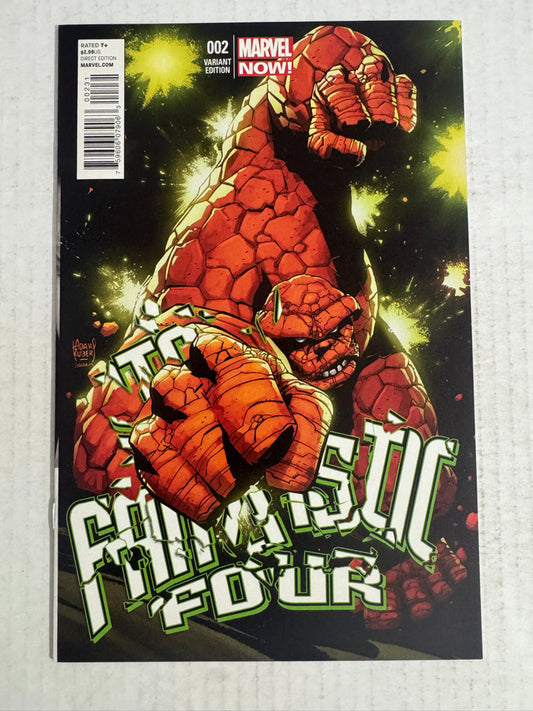 FANTASTIC FOUR #2 Vol 4 VF/NM 1:50 Adam Kubert Variant