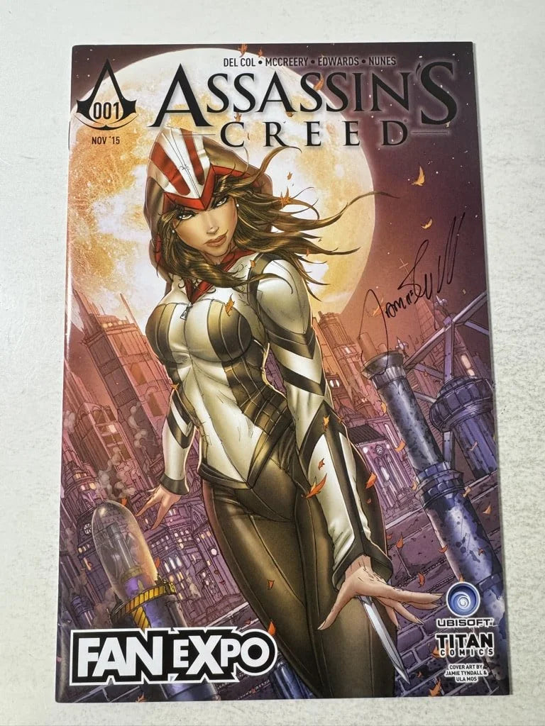 ASSASSIN'S CREED #1 VF/NM Jaime Tyndall Fan Expo Exclusive Variant SIGNED