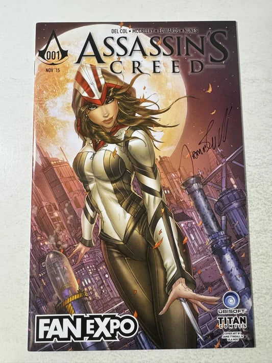 ASSASSIN'S CREED #1 VF/NM Jaime Tyndall Fan Expo Exclusive Variant SIGNED