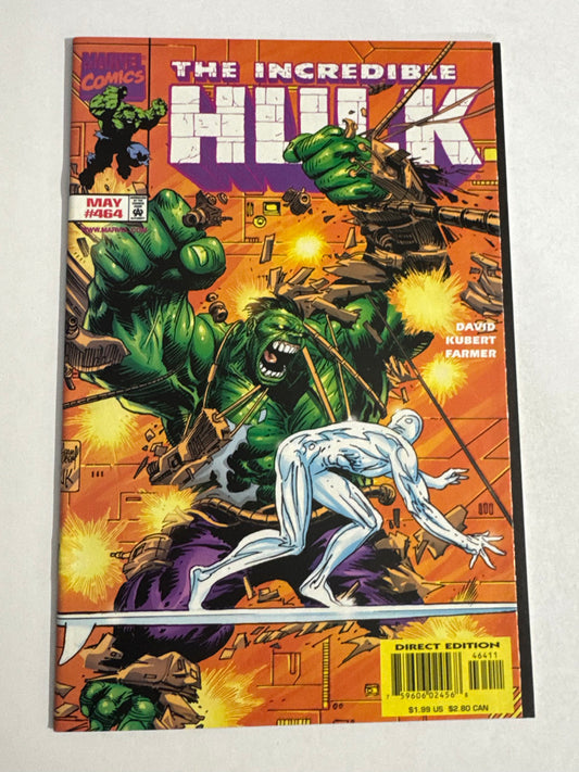 INCREDIBLE HULK #464 NM  Adam Kubert Cover