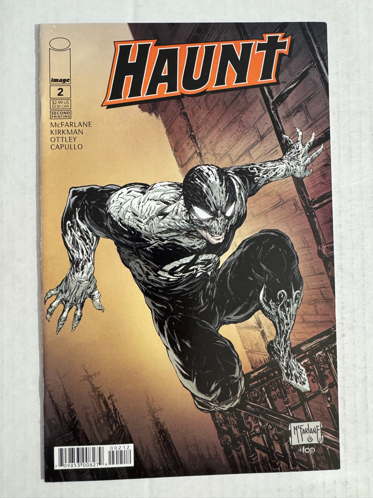 HAUNT #2 NM- 2nd Print Todd McFarlane Variant