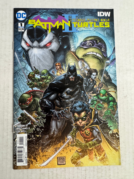 BATMAN TEENAGE MUTANT NINJA TURTLES II #1 NM