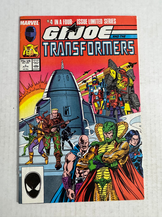 GI JOE AND THE TRANSFORMERS #4 FN