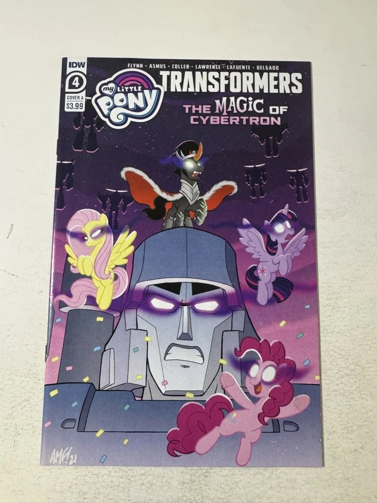 TRANSFORMERS MY LITTLE PONY The Magic of Cybertron #4 NM