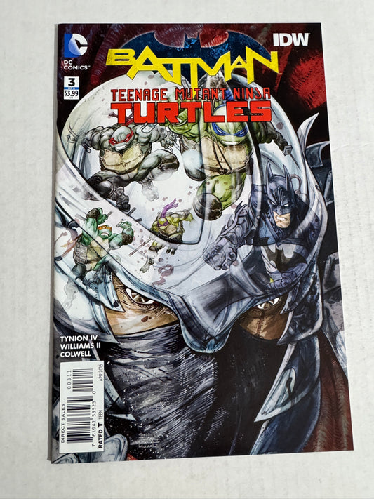 BATMAN TEENAGE MUTANT NINJA TURTLES #3 NM