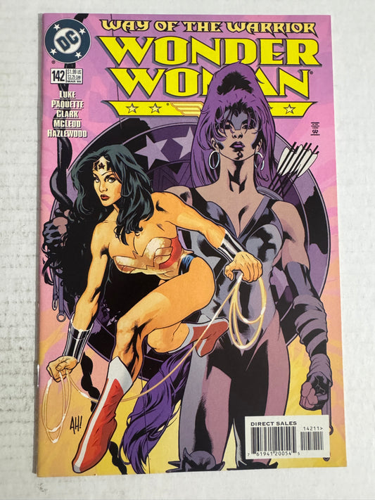WONDER WOMAN #142 Vol 2 NM Adam Hughes Cover