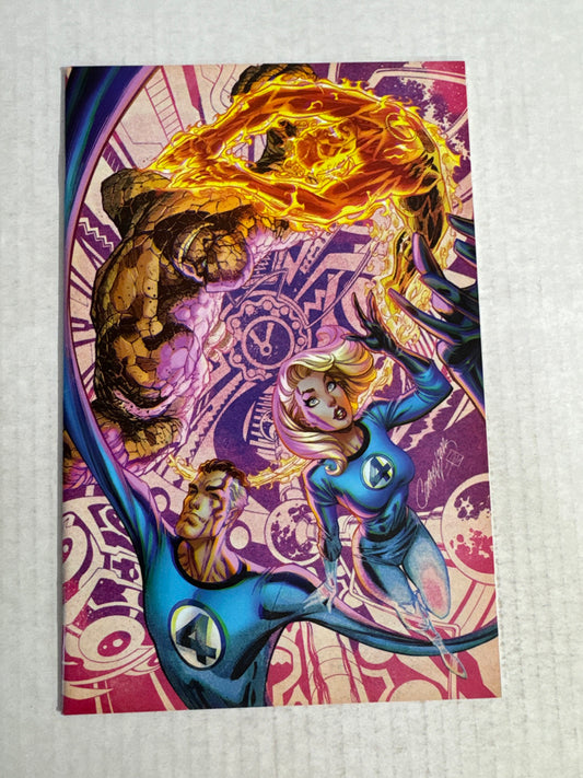 FANTASTIC FOUR #1 Vol 7 NM- 1:100 Virgin J Scott Campbell Variant