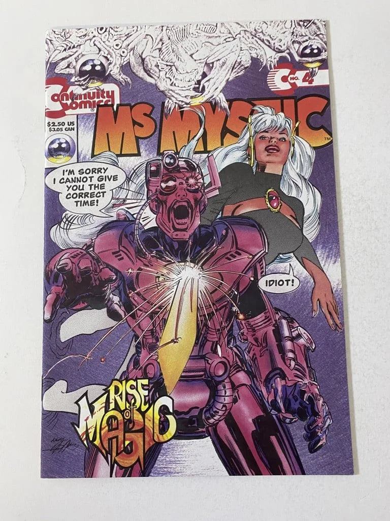 MS MYSTIC #4 NM Neal Adams Cover
