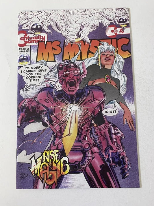 MS MYSTIC #4 NM Neal Adams Cover