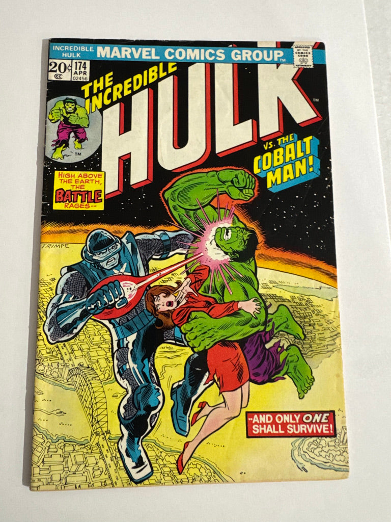 INCREDIBLE HULK #174 VG/FN