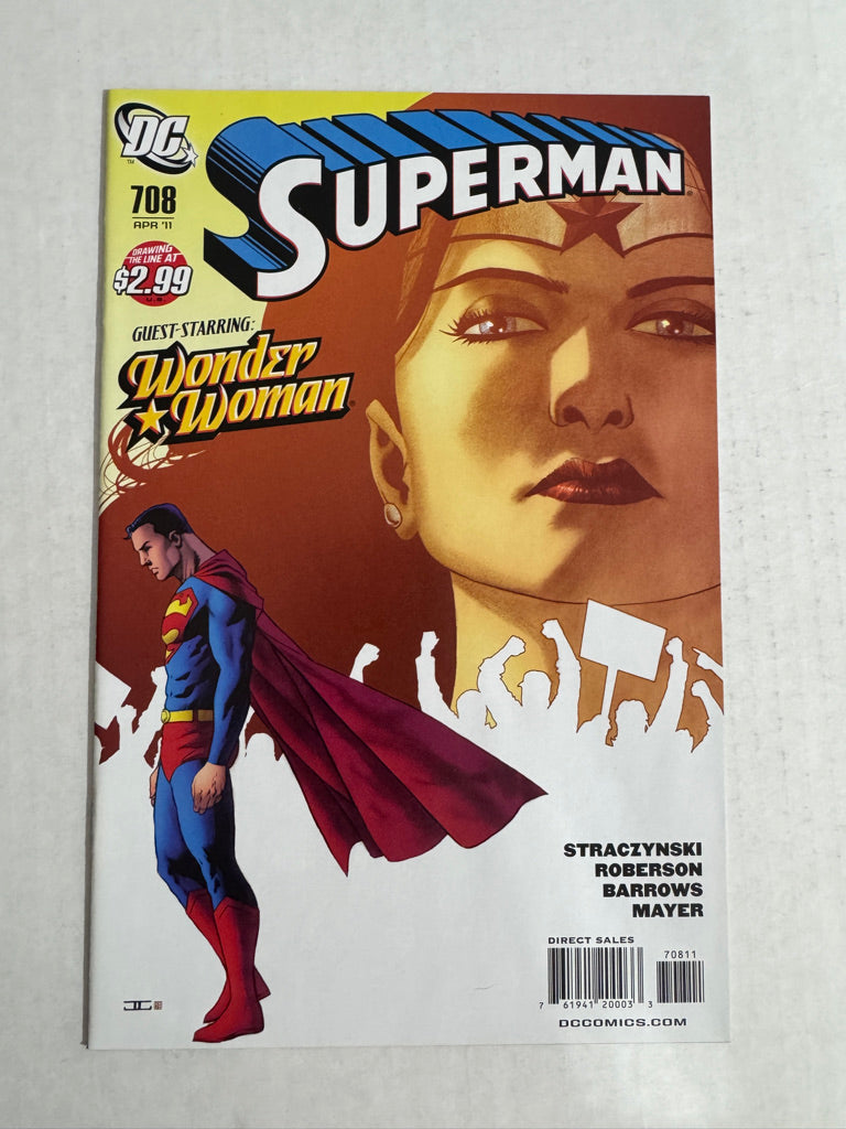 SUPERMAN #708 NM John Cassaday Cover