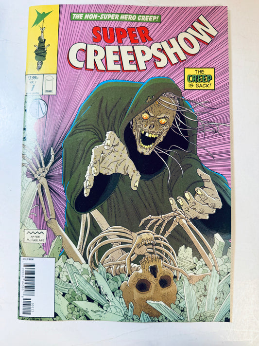 SUPER CREEPSHOW #1 NM 2nd Printing Martín Morazzo