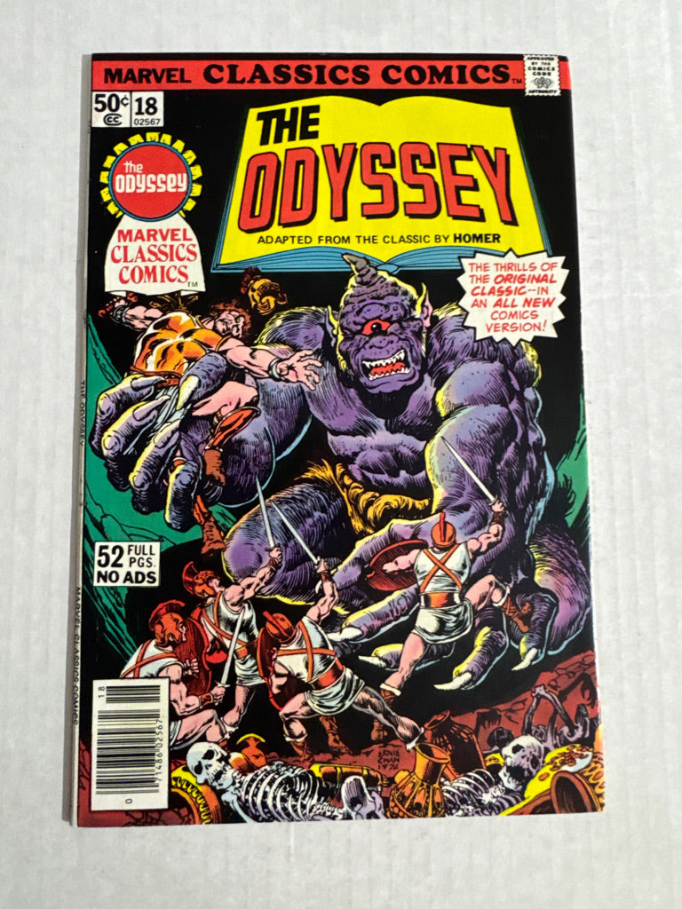 MARVEL CLASSICS COMICS The Odyssey #18