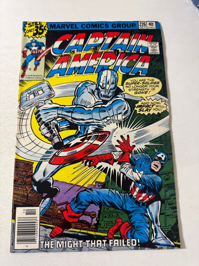 CAPTAIN AMERICA #226 VF