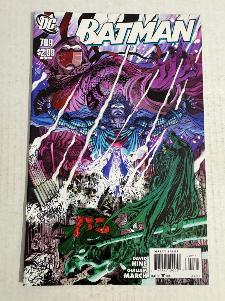 BATMAN #709 NM Guillem March Cover