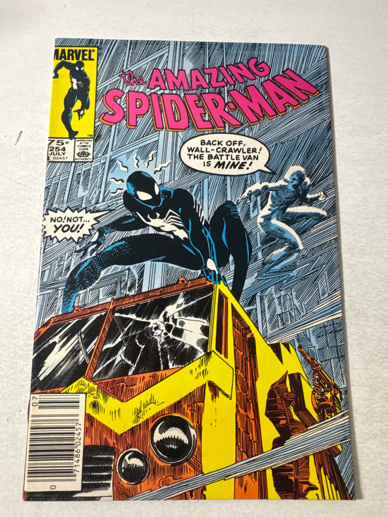 AMAZING SPIDER-MAN #254 VF CANADIAN PRICE VARIANT