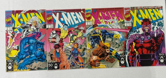 X-MEN #1 NM Jim Lee Connecting Variant SET  1ST APPEARANCE