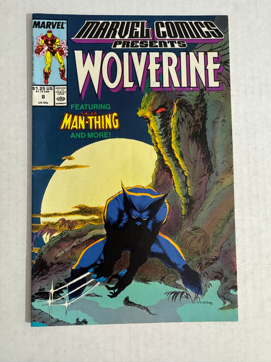 MARVEL COMICS PRESENTS #8 FN/VF Charles Vess Cover