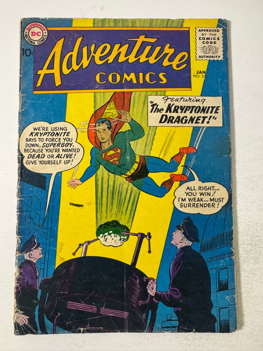 ADVENTURE COMICS #256 GD-