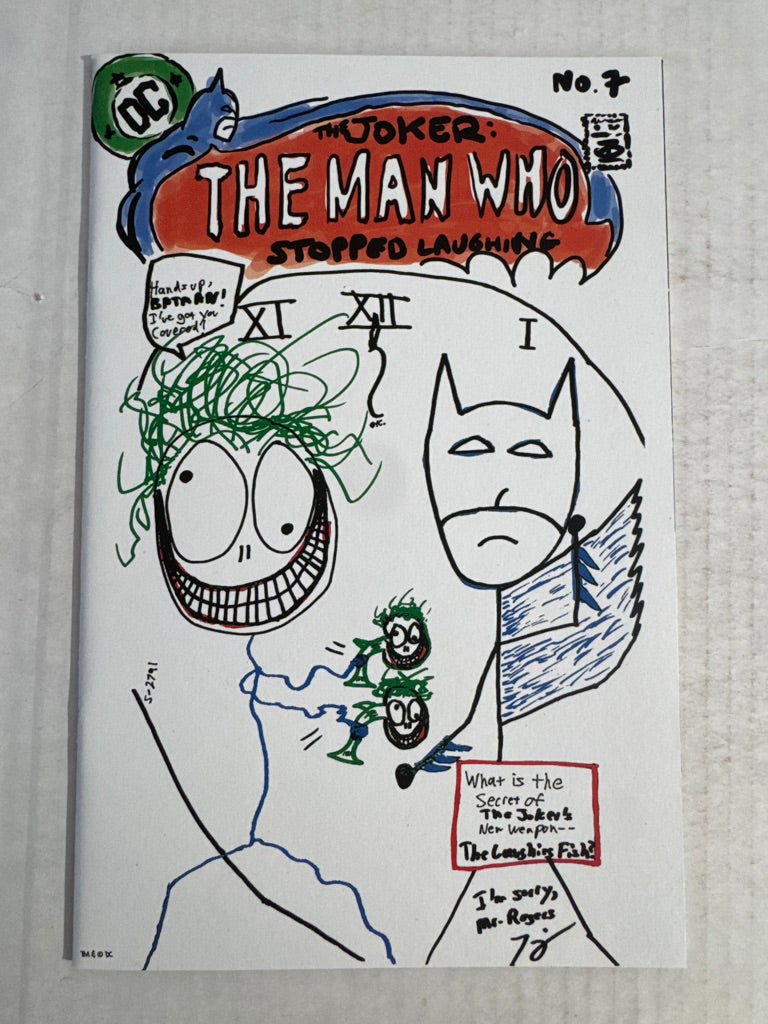 JOKER The Man Who Stopped Laughing #7 NM Tom King April Fool's Variant