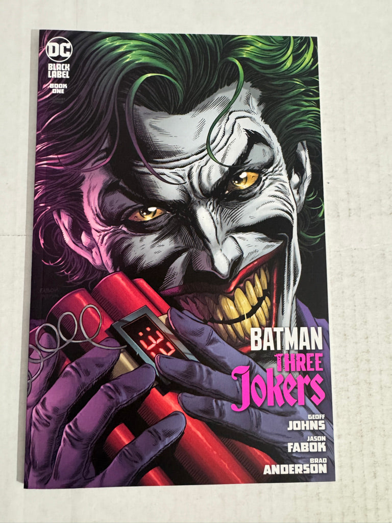 BATMAN THREE JOKERS #1 NM Jason Fabok G Variant