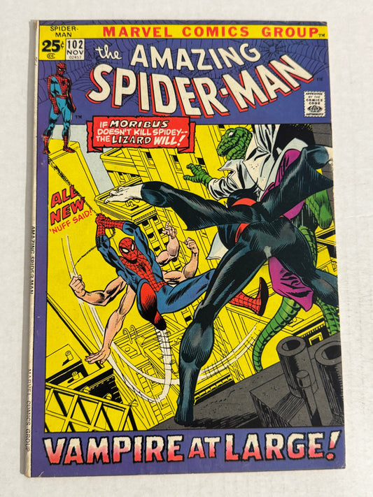 AMAZING SPIDER-MAN #102 VF