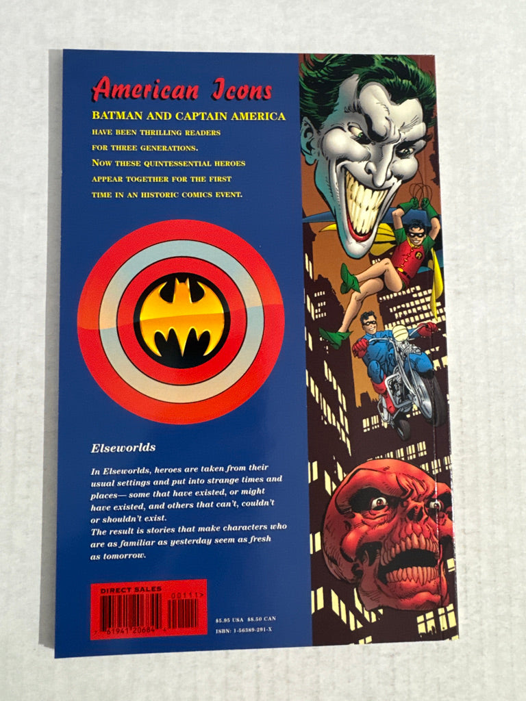 BATMAN & CAPTAIN AMERICA NM John Byrne Cover