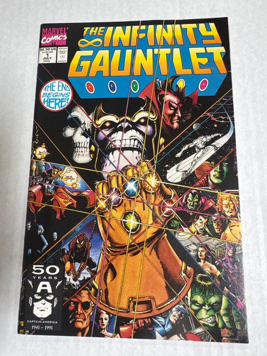 INFINITY GAUNTLET #1 NM George Perez Cover