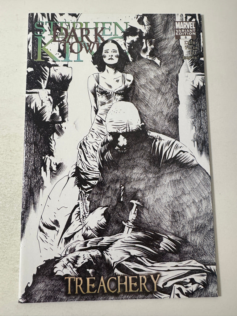 STEPHEN KING THE DARK TOWER Treachery #6 NM 1:75 Jae Lee Sketch Variant