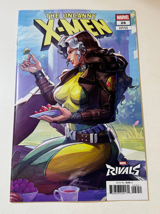 UNCANNY X-MEN #26 NM Marvel Rivals Rogue Gambit Variant