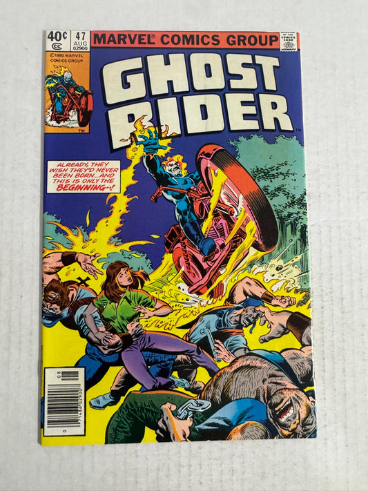 GHOST RIDER #47 NM NEWSSTAND