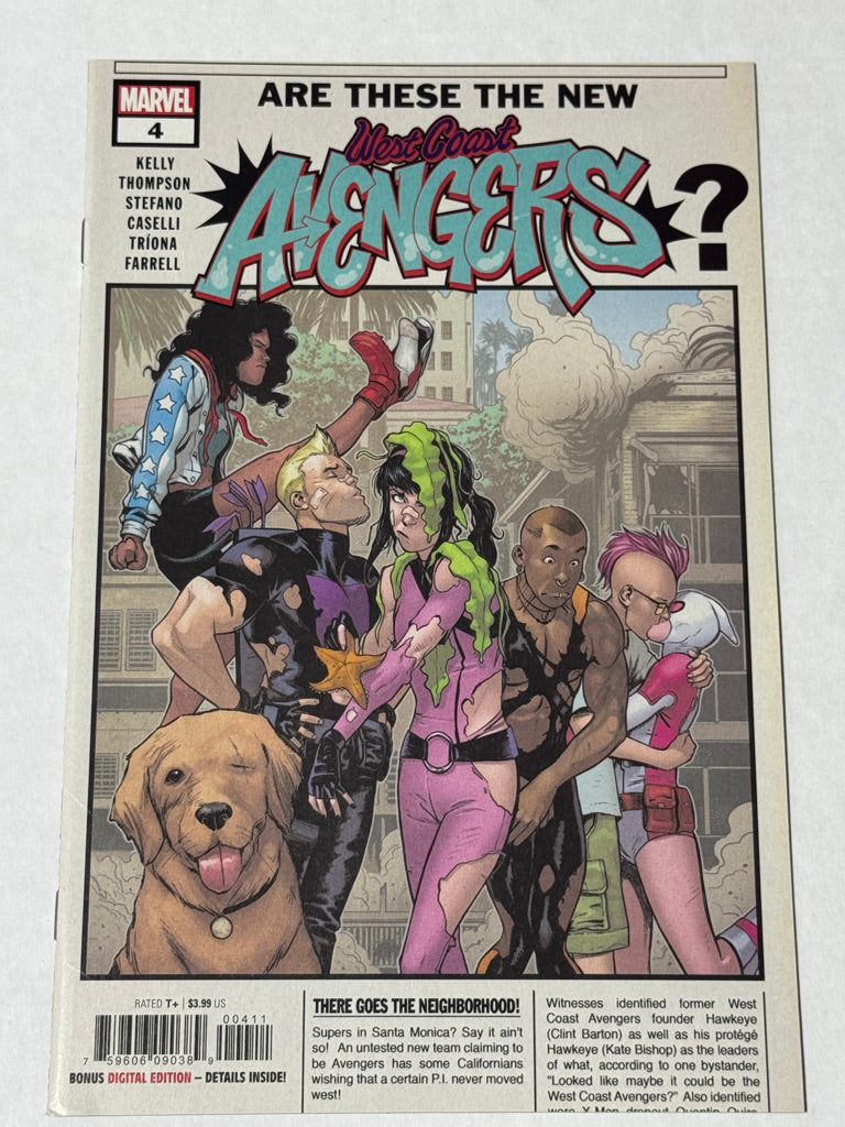 WEST COAST AVENGERS #4 Vol 3 NM-