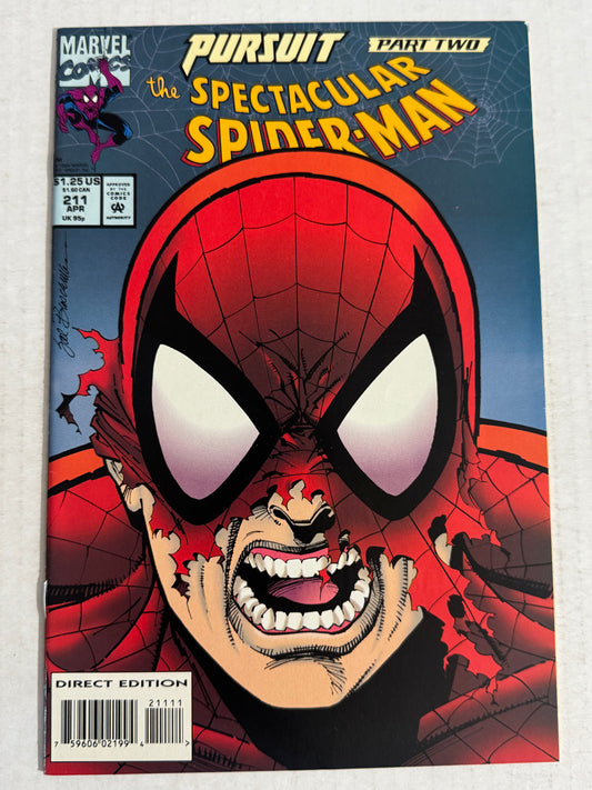 SPECTACULAR SPIDER-MAN #211 NM-