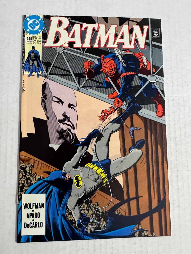 BATMAN #447 NM- Brian Bolland Cover