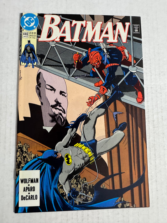 BATMAN #446 NM- Brian Bolland Cover
