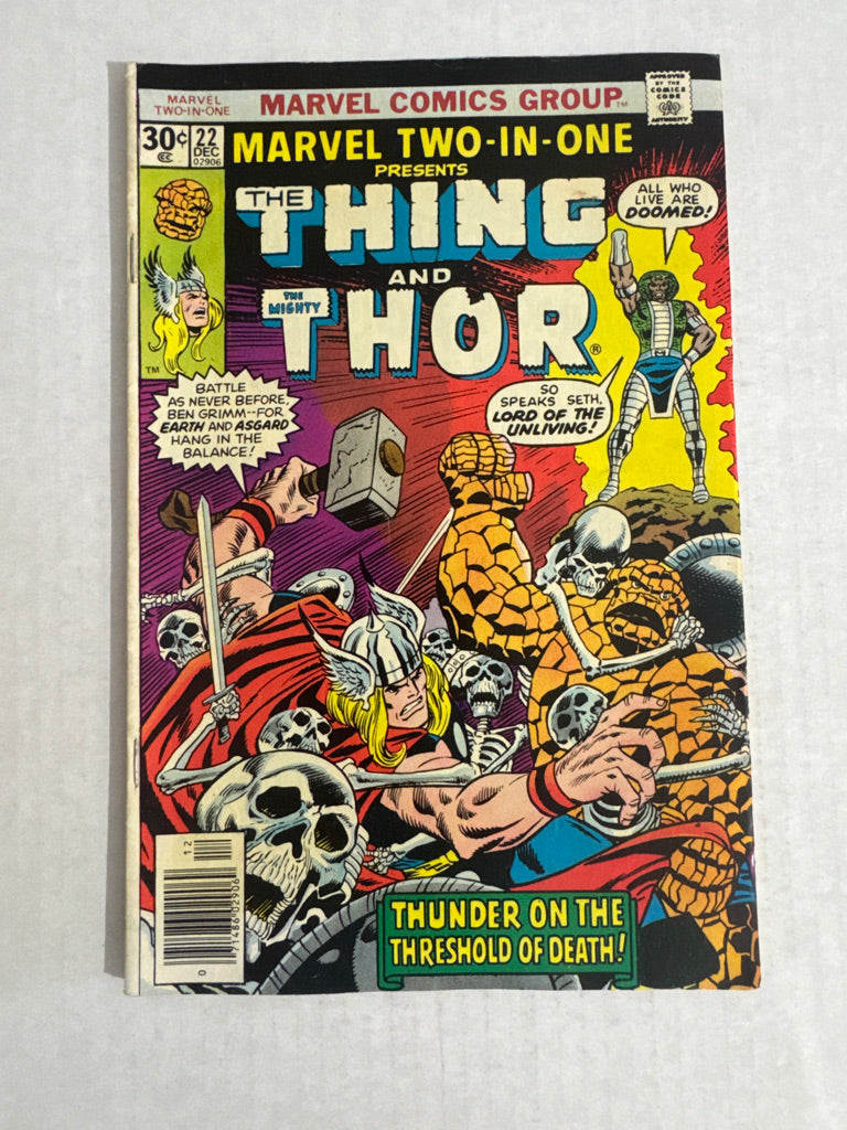 MARVEL TWO-IN-ONE #22 VG