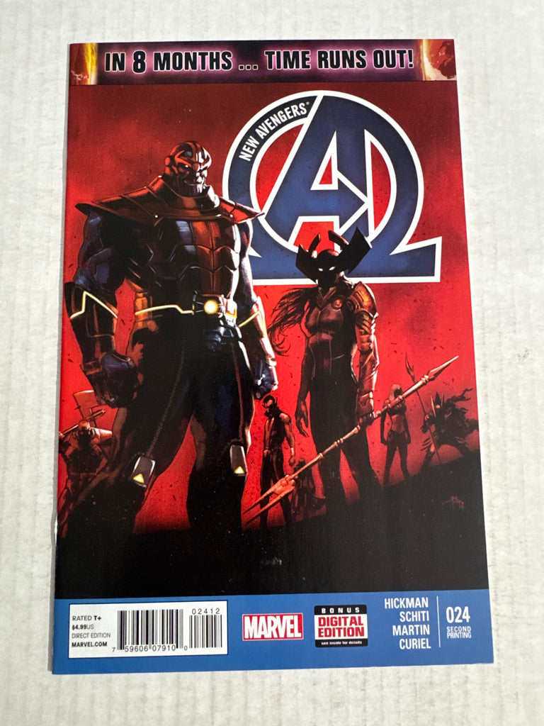 NEW AVENGERS #24 Vol 3 NM 2nd Print Gabriele Dell'Otto Variant