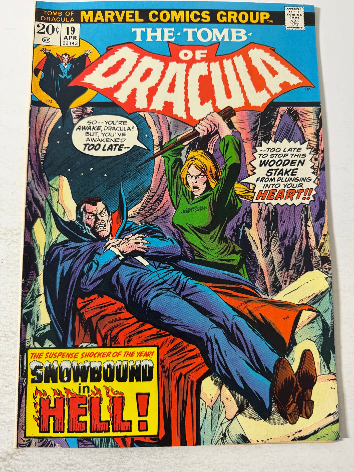 THE TOMB OF DRACULA #19 FN+